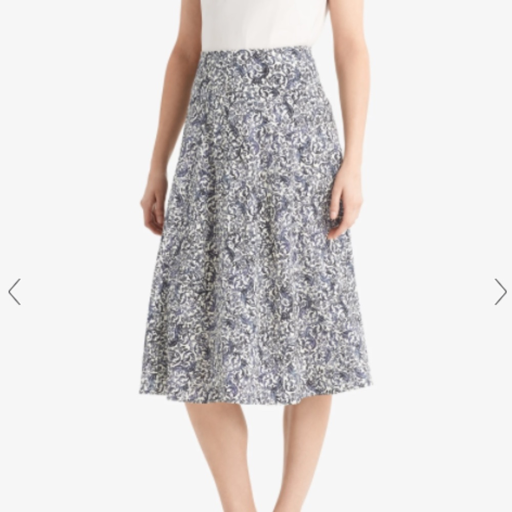 NWT M.M.LAFLEUR Winthrop Skirt, Size 6